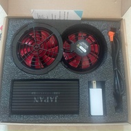 [COMMITMENT>10 HOURS]Japan 2025 air conditioner accessory set with 90000mAh battery, 21V brushless f
