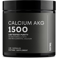 Toniiq 1500mg Ultra-High Purity Ca AKG Supplement-99%+Highly Purified Calcium α-Ketone Dioxide-Calci