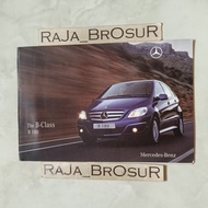 Mercedes leaflet catalog brochure Poster The B Class Mercy B180 B 180 2009