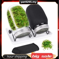 Sprout Maker with 2 Wide Mouth  Jars Bean Sprouts Growing Kit Growing Jar with Mesh Screen Lids