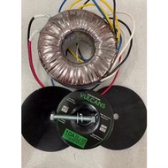 DONUT TRANSFORMER 10A 32V 24V CT VULCANS BOMBARDIR TRAVO TOROID VULCANS BOMBARDIR 10 AMPER CT 32 VOL