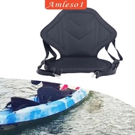 [Amleso1] Kayak Boat Seat Nonslip Comfortable Thickened Back Padded Kayak Cushion for