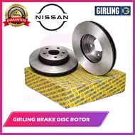GIRLING DISC BRAKE ROTOR NISSAN ALMERA SYLPHY