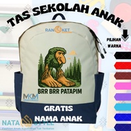 Elementary School Children's School Bag/TK Anomali Brr Patapim I Anomali Children's Bag Brr Brr Pata