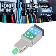 Fiber Optic Adapter, Low Insertion Loss 1220nm-1600nm SC APC Male to UPC Female, High Precision Sing