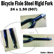 Bicycle Fixie Steel Rigid Fork (24" )