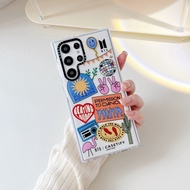 BTS Boy Group Jointly Soft TPU Transparent Shockproof Phone Case For Samsung Galaxy S24 Plus S21 Ultra S22 S23 Back Cover