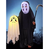 halloween halloween costume Halloween Faceless Boy Adult Children Costume cosplay Ghost Cute Ghost C