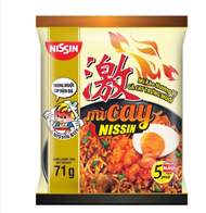 Mì Cay Nissin - Combo 10 gói Vị Phô Mai - Chuẩn Vị Hàn Quốc