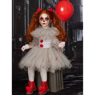 Clown Back to the Soul Dress Pennywise Cosplay Halloween Costume Clown Pennywise