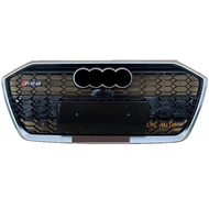 Auto accessories A6 modified RS6 style grille for AUDI A6 grille upgrade RS6 radiator 2019 2020