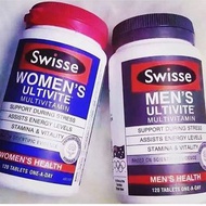 Swisse 女士/男士 多元維他命 120粒