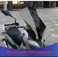Wmoto xdv250 windshield(add 5/10cm/15cm higher than original size)