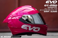 EVO GT PRO MAGENTA (SILVER IRIDIUM LENS) FULL FACE DUAL VISOR WITH FREE CLEAR LENS