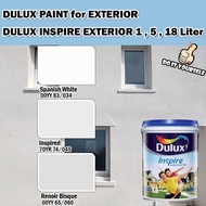 ICI DULUX INSPIRE EXTERIOR PAINT COLLECTION 1 Liter Spanish White / Inspired / Renoir Bisque