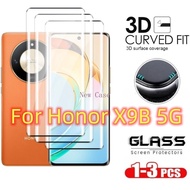 1-3Pcs Full Curved Lite Screen Protector Tempered Glass For Honor X9B X9C Smart X 9B X9A HonorX9c Ho