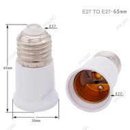 E27to E27 Retardant Lamp Base 65mm Extender Holder Lamp Socket Adapter led Light Bulb  SG8B1