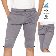 Men's 3/4 Jogger Pants Men's 3/4 sports Pants basic sporty scuba maximus Half Pants zipper