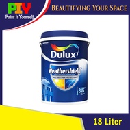 Dulux Weathershield Exterior Wall Paint / Cat Luar Dinding Rumah 18L- 18 Liter