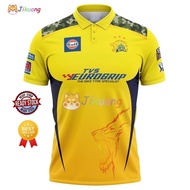 [READY STOCK] Chennai Super Kings IPL Replica Jersey 2025 (CSK 2025 With )