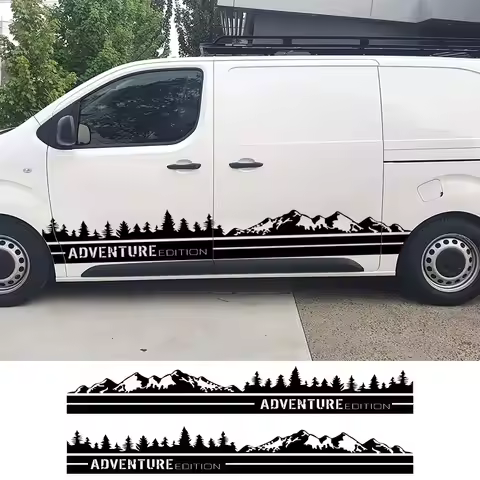 Car Stickers For Peugeot Expert Traveller Fiat Scudo Citroen Jumpy Tuning Accessories Camper Van Mou