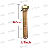 ♞,♘100pcs expansion bolt expansion bolt for concrete expansion screw power anchor bolt 1/4 5/16 3/8