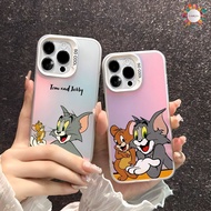 CASING IMD GLOSSY RAINBOW CUSTOM GRADATION CUTE CARTOON FOR A15 A15S A16 A16K 10 11 C11 Y15 Y15S Y16