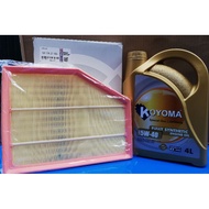 BMW E60,E61,Z4 AIR FILTER  + KOYOMA 5W40 FULLY SYNTHETIC ENGINE OIL
