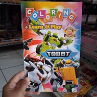 TOBOT coloring book size 16x24 cm