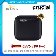 Ổ Cứng SSD Di Động 500GB Gắn Ngoài Crucial X6 - Bảo Hành 3 Năm