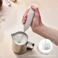 Electric Milk Frother Coffee Garland Automatic Milk Frother Handheld Foamer Handheld Fast
