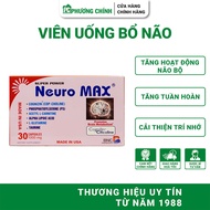 Viên Uống Bổ Não BNC Medipharm Super Power Neuro Max Hỗ Trợ Tăng Khả Năng Làm Việc Trí Óc 30 Viên