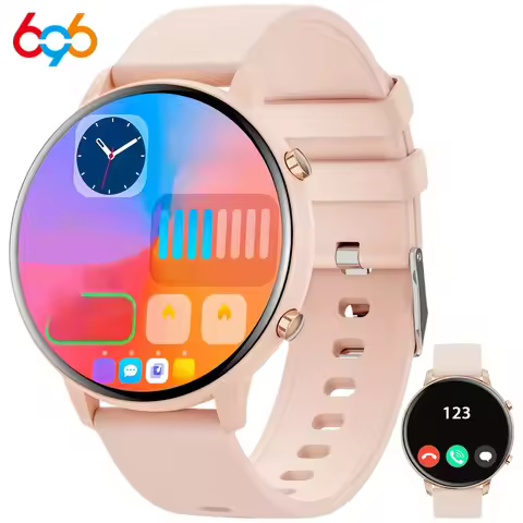 Smartwatch Women Men Blue Tooth Call Smart Watches Lady Fitness Waterproof Sleep Heart Rate Health M