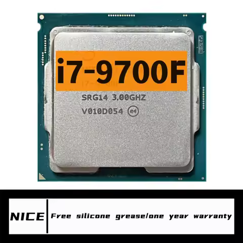 i7 9700F 3.0 GHz Eight-Core Eight-Thread CPU Processor 12M 65W PC Desktop LGA 1151