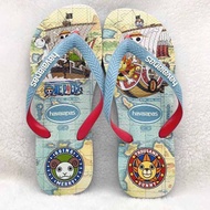 Havaianas Collaborative Edition One Piece Thong Slippers Flat Heel Beach Sandals Rubber Material Cas