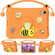 Kids EVA Case For iPad mini 7 6 8.3 inch A17 Pro A2567 A2568 A2569 A2995 A2996 Little Bee Style Stan