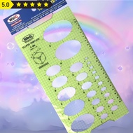 WinQ E-606 Ellipse Drawing Ruler