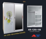 Lemari pakaian besi 2 Pintu Sliding KECIL XR1250-156