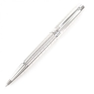Excellent condition Cartier Pasha de Cartier twist-style ballpoint pen in finish with logo, silver, 