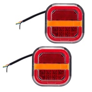 Alilin 12V 24V LED Dynamic Car Truck Taillight Signal Rear Lamp Indicator Flashing Warning Light Sui