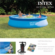 INTEX Easy Set Pool-12ftx30in*366x366x76cm with Pool cover FREE*Swim Pool*Pump to choose