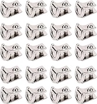 20 Pcs D Ring Rivet 15x8.5mm Zinc Alloy Iron D Ring Stud Screw for Handbag Backpack Pet Collar Leath