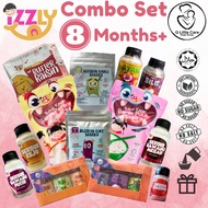 IZZLY BABY FOOD Combo Set Makanan Bayi 8 Bulan Set Asas & Set Lengkap Izliyah Kitchen Homemade Babyf