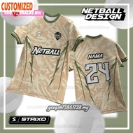 Netball Design New Jersey Viral Kid Fashion Netball Jersey Custom Name And Number Sublimation Jersi 