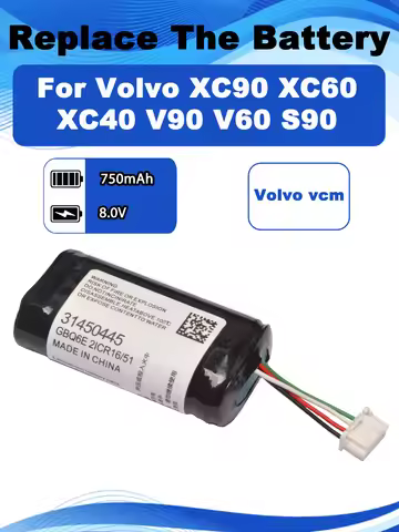8.0V 750mAh BP15 Replacement VCM Battery For Volvo On Call XC90 XC60 XC40 V90 V60 S90 VCM Gateway S/