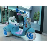 kids motor scooter electric frozen &amp; hello kitty