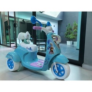 kids motor scooter electric frozen & hello kitty