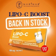 Narinar Lipo C Boost 1 Box & 2 Box free 2 sachet | Liposmal Vitamin C | Bitanical Drink