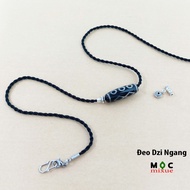 2mm/ 45/ 50cm/ 1 Set of Horizontal Dzi Beads Model DN00 Easy to Disassemble - Handmade Accessories M