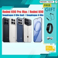 REDMI K90 Pro Max Snapdragon 8 Elite Gen 5 REDMI K90 Snapdragon 8 Elite 7000mAh Battery 100 Wired Sm